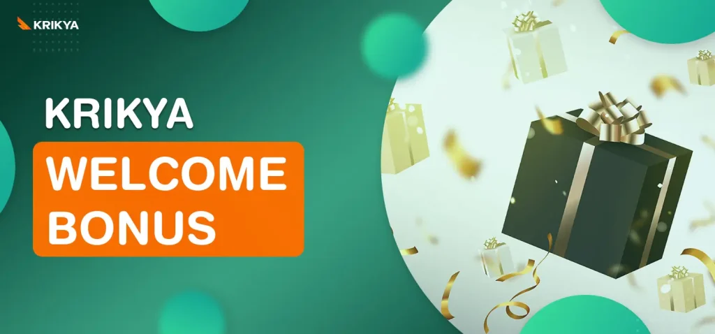 krikya-welcome-bonus kriya casino welcome bonus